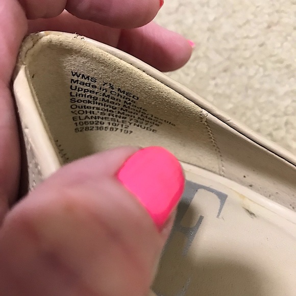 🔥ELLE EUC WORN ONCE TAN&CORAL PEEP TOE STILETTOS SUPER SEXY&STYLISH&CHIC!!! - Picture 13 of 13